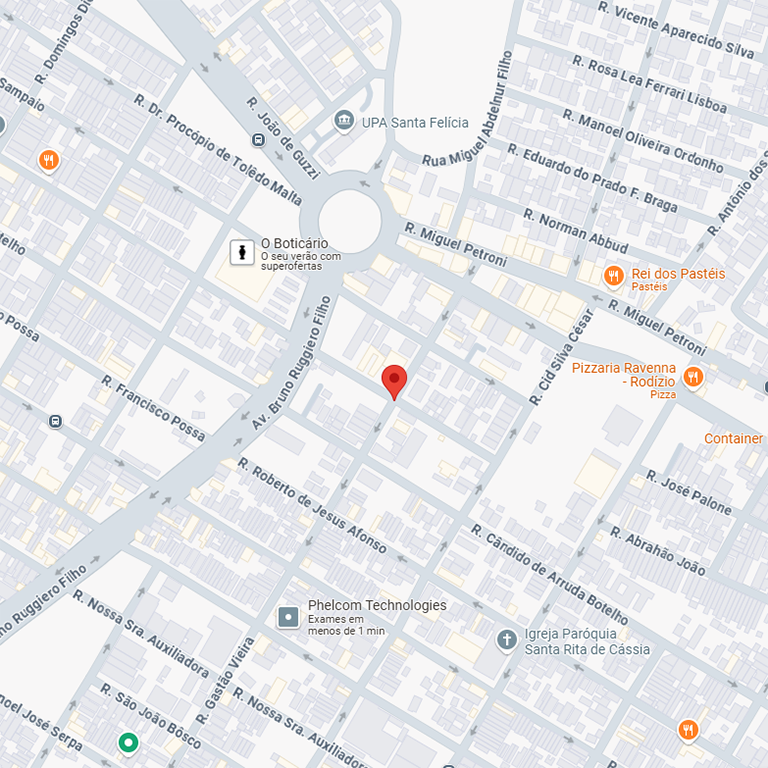 Localização CT Iron Club São Carlos